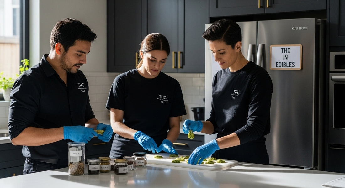 THC edibles human kitchen