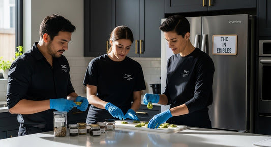 THC edibles human kitchen