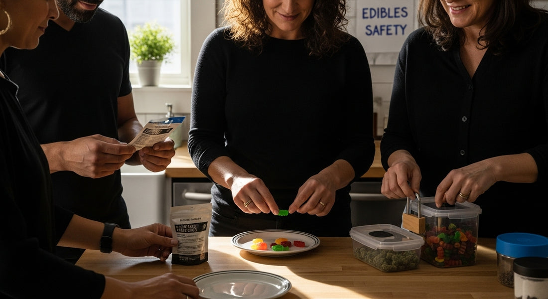 cannabis edibles safe handling