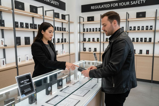 regulated vape dispensary