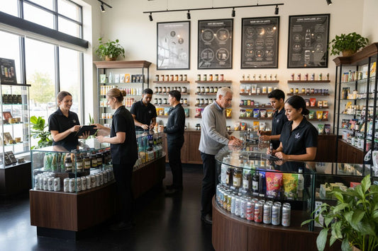 modern cannabis dispensary