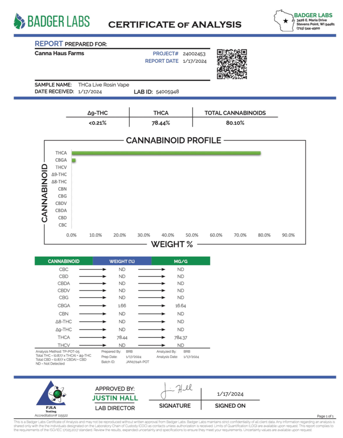 AA LIVE ROSIN 0.5g Disposables