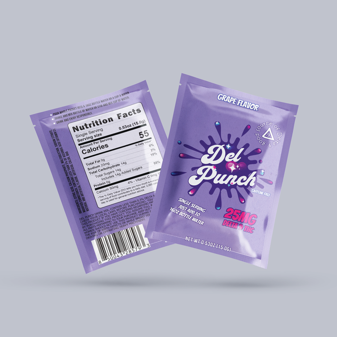 Del Punch 25mg Beverage Mix
