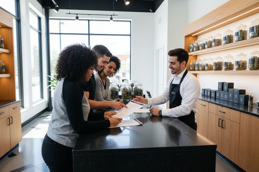 cannabis buying checklist, dispensary, customers
