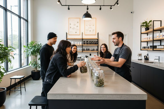 cannabis strains, educational dispensary, people
