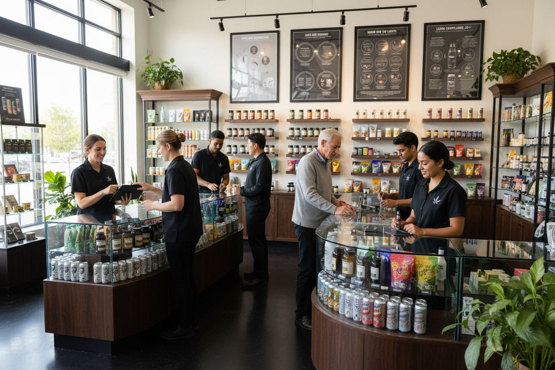 modern cannabis dispensary
