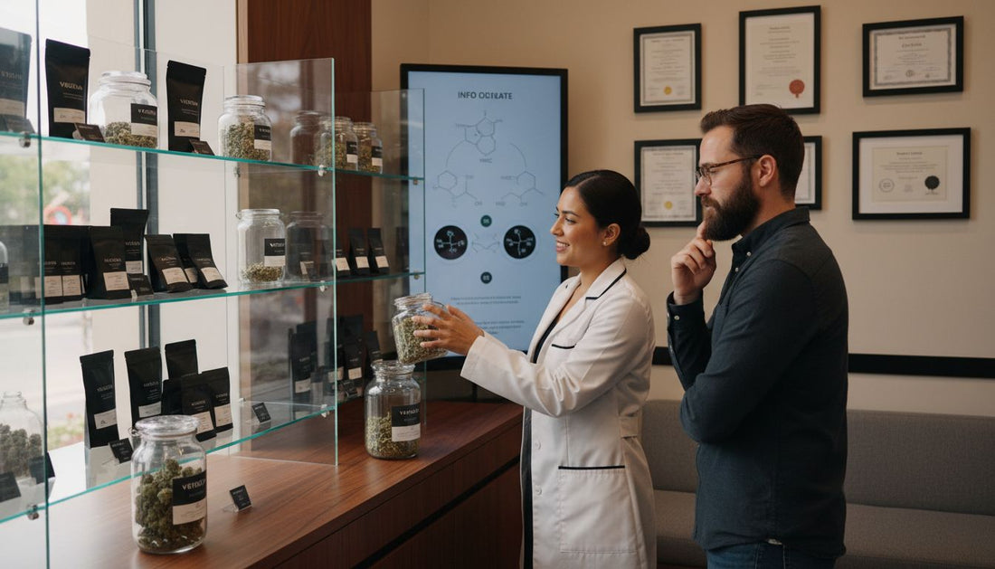 cannabis apothecary interior