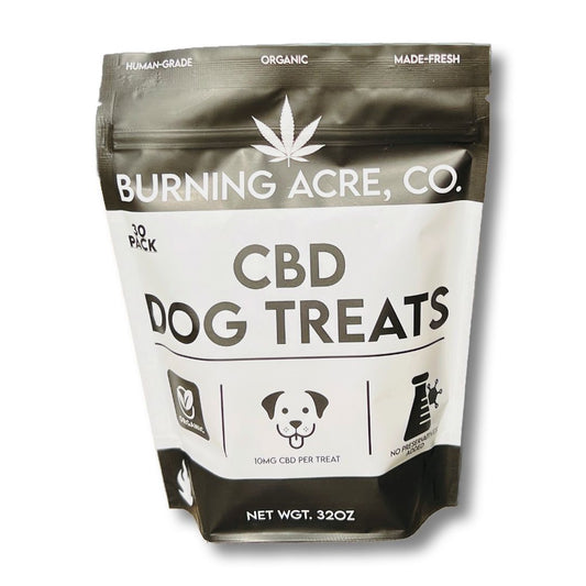 BURNING ACRE Premium Organic Full-Spectrum CBD Dog Treats