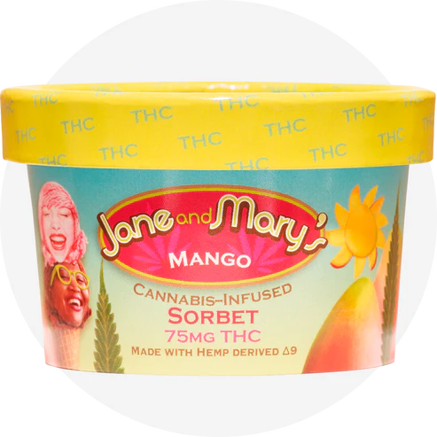 Jane and Mary's infused Ice Cream