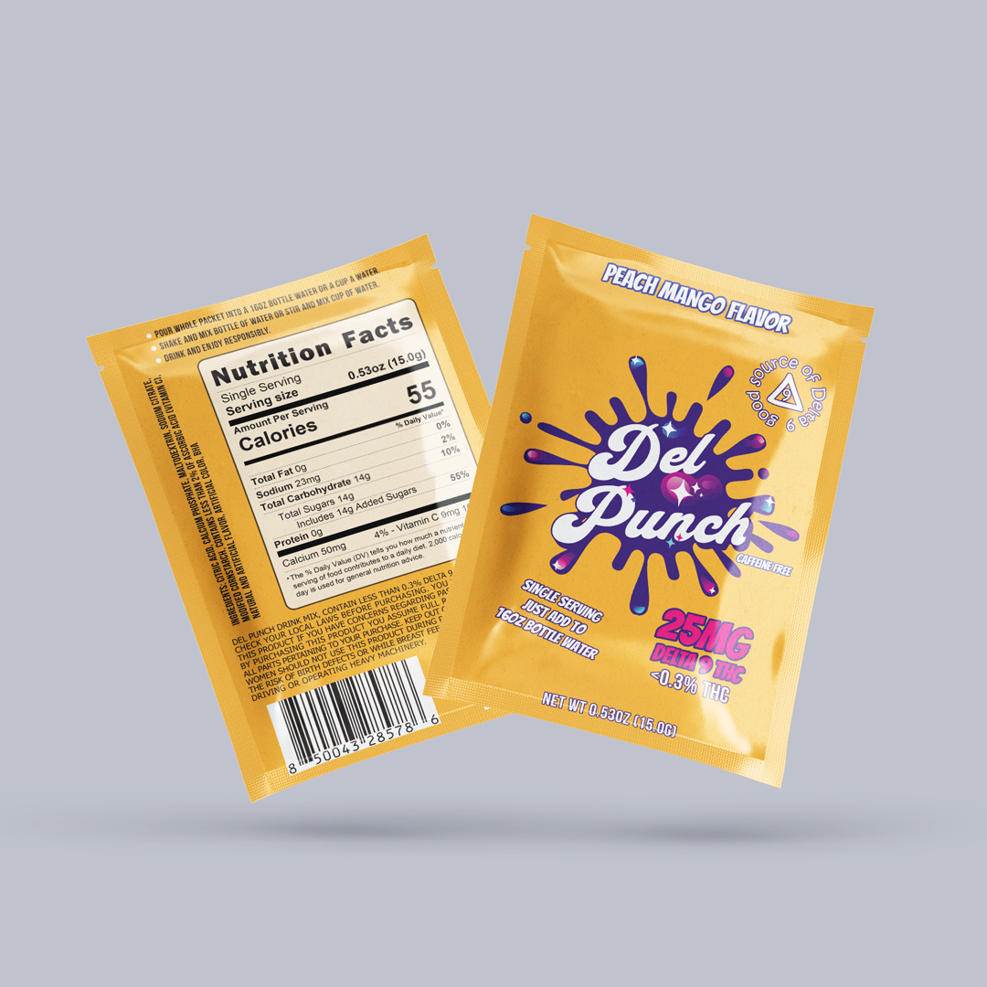 Del Punch 25mg Beverage Mix