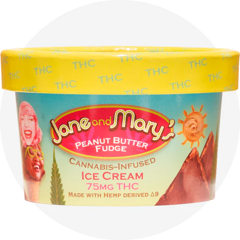 Jane and Mary's infused Ice Cream